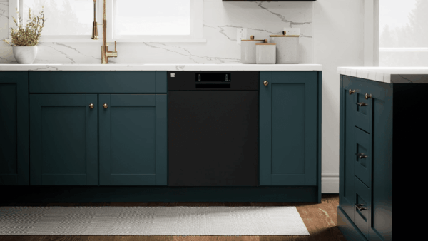 24" Built-In Stainless Steel Tub Dishwasher with Smartwash, Smart Dry, and Morespace Adjustable Rack, Energy Star Certified, Black - Image 3