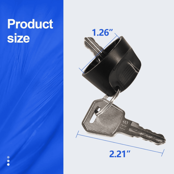 Ignition Keys Compatible with Big Joe EP Electric Pallet Jacks E30 EZ30 EPT20-15ET JX1 JX2 Part Numbers 1115-500016-00 111550001600 - Image 4