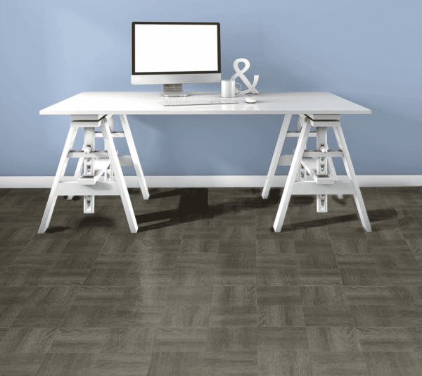 Tivoli Self Adhesive Vinyl Floor Tiles, 45 Tiles - 12" X 12", Charcoal Grey Wood - Peel & Stick, DIY Flooring for Kitchen, Dining Room, Bedrooms, Basements & Bathrooms by Achim Home Decor - Image 10