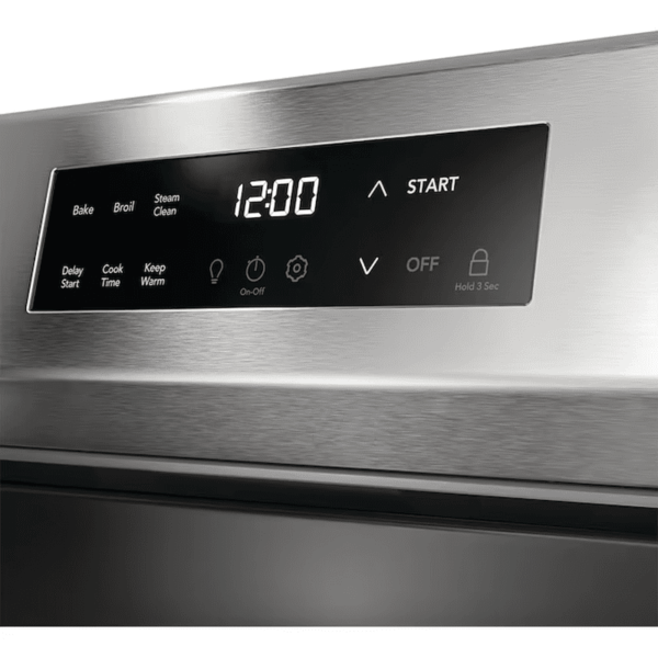 30-In 5 Burners 5.1-Cu Ft Freestanding Natural Gas Range ( Fingerprint Resistant Stainless Steel ) - Image 3