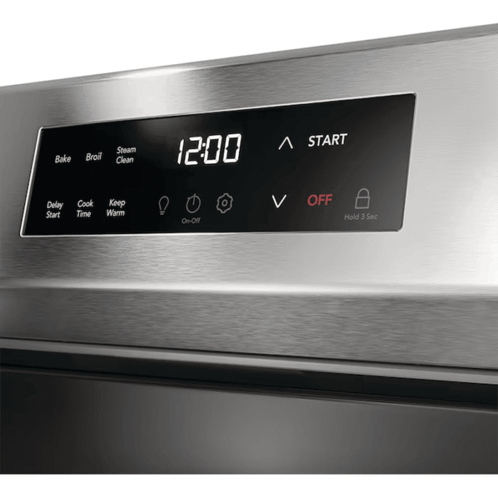 30-In 5 Burners 5.1-Cu Ft Freestanding Natural Gas Range ( Fingerprint Resistant Stainless Steel ) - Image 3