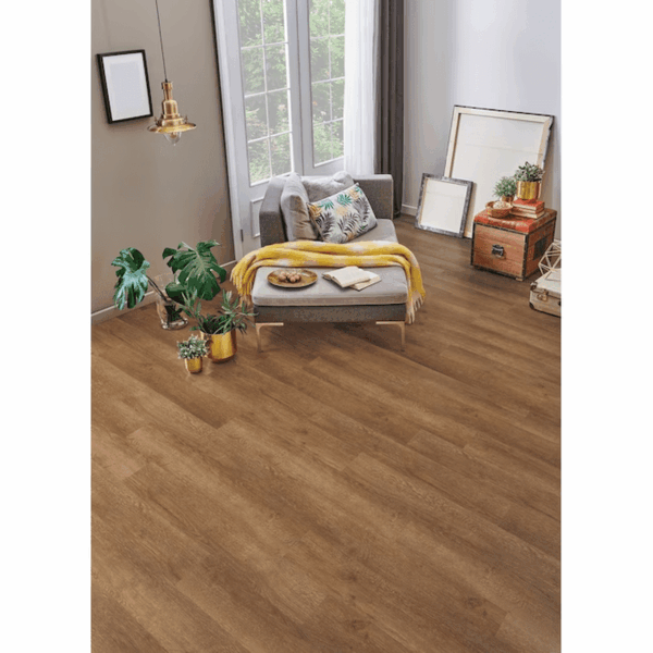 Tawny Oak Brown Wood Look 6-Mil X 6-In W X 36-In L Waterproof and Water Resistant Interlocking Luxury Vinyl Plank Flooring ( 22.17-Sq Ft Carton ) - Image 2