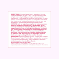 the Killer & Flora Power | Vaginal Suppository Duo with Probiotics, Vitamin C & Boric Acid for Vaginal Health | Vaginal Suppositories for Healthy Ph Balance & Vaginal Odor Control - Image 7
