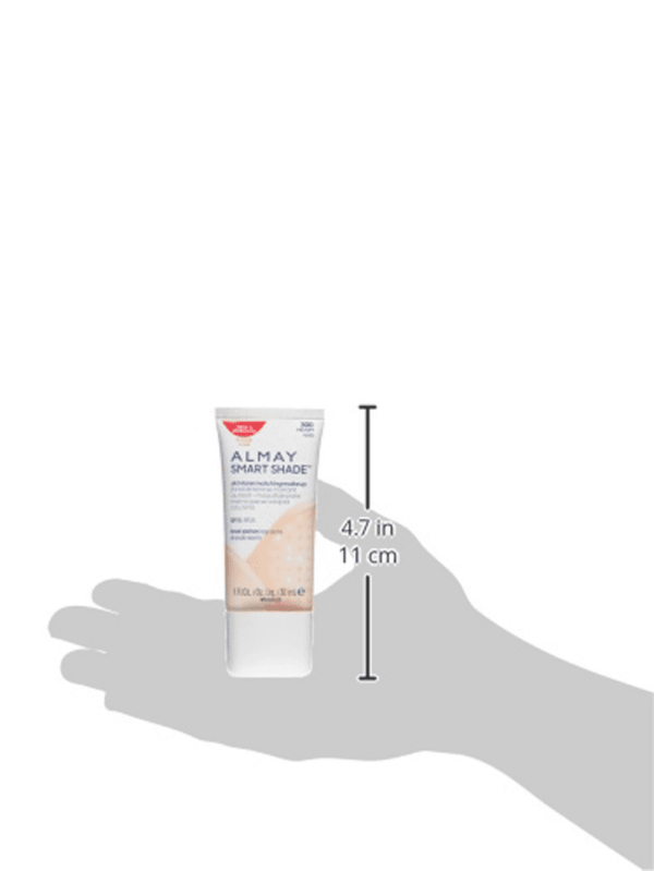 Skintone Matching Foundation, Smart Shade Face Makeup with SPF 15, Hypoallergenic, Oil-Free, Dermatologist-Tested, 300 Straight up Medium, 1 Fl Oz - Image 8