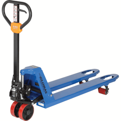 5500 Lb. Capacity Narrow Aisle Pallet Jack Truck, 18 X 48 Forks