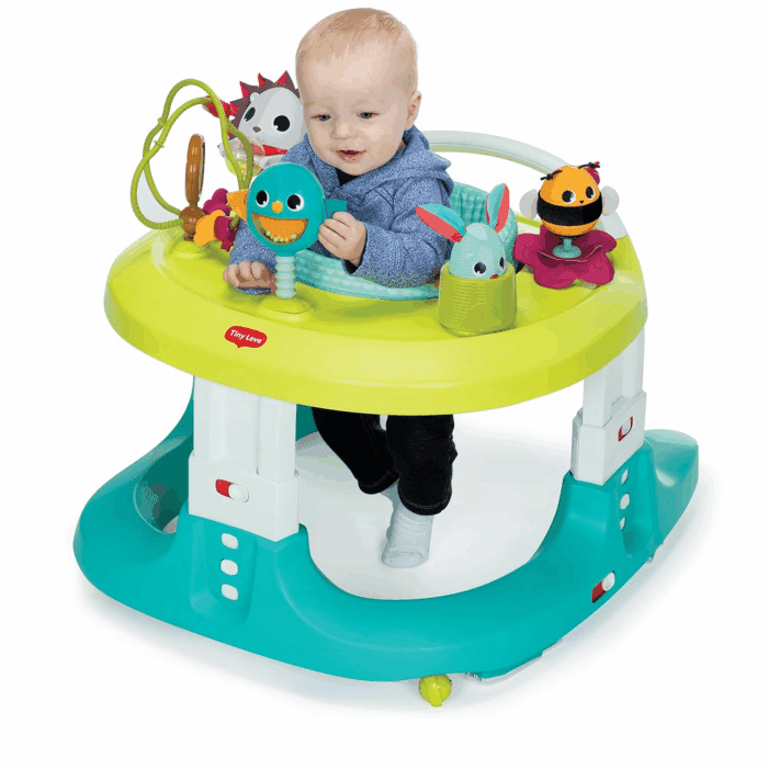 4-In-1 Here I Grow Mobile Activity Center, Baby Walkers and Activity Center, Baby Activity Center with Interactive Toys and Developmental Activities, Meadow Days - Image 8