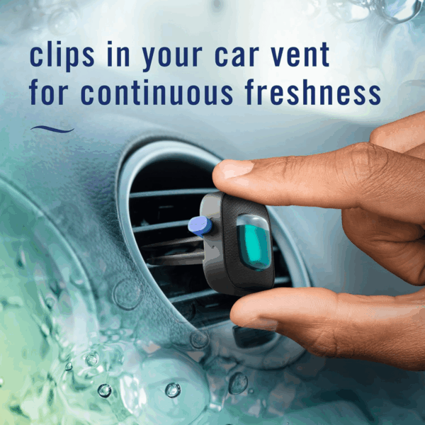 Unstopables Car Odor-Fighting Car Freshener Vent Clip Fresh Scent, .07 Oz. Car Vent Clip, Pack of 4 - Image 5