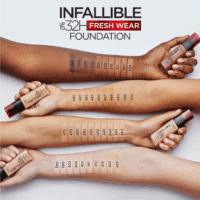 Makeup Infallible up to 32 Hour Fresh Wear Lightweight Foundation, 405 Porcelain, 1 Fl Oz, Packaging May Vary - Image 4