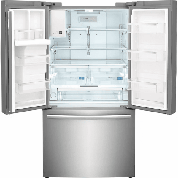 Gallery Standard-Depth 27.8-Cu Ft 3 -Door French Door Refrigerator with Dual Ice Maker with Water and Ice Dispenser ( Fingerprint Resistant Stainless Steel ) ENERGY STAR Certified - Image 2