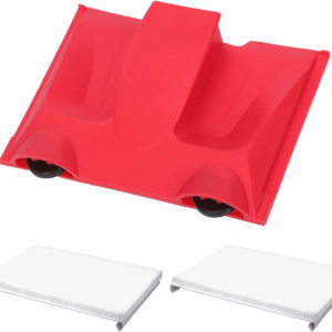Paint Edger Trimmer with 2Pcs Replacement Pad Refills, Edge Painting Tool for Wall Paint Pad Applicator for Ceilings Corner Edges Painter Trim Painting Supplies