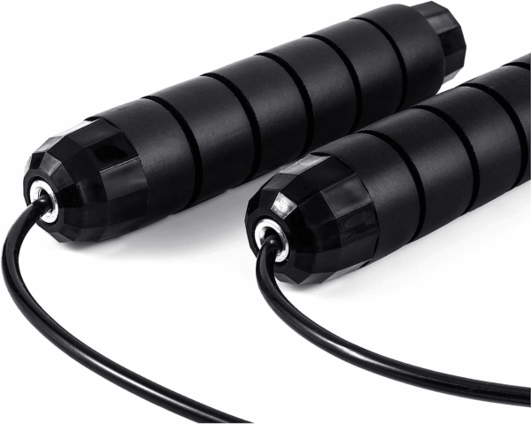 Jump Rope, Adjustable Jump Ropes,Skipping Rope Tangle-Free Rapid Speed with Ball Bearings for Women Men Kids,Exercise & Slim Body Jumprope at Home School Gym - Image 3