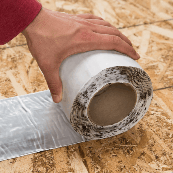 Instant Waterproof Repairs 6-Inches X 25-Feet Silver Aluminum Self-Adhesive Roll Flashing - Image 3