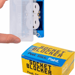 – the Smarter Outlet Cover for Drywall & Painting – Better than Tape for Remodeling & DIY Projects - 30 Pack