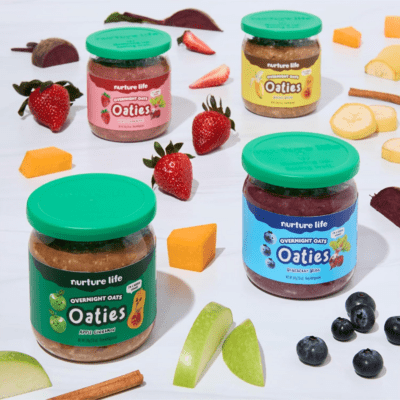 Overnight Oats, Variety Pack, Healthy Snacks for Kids, Nutritious Breakfast Food for Children W/Real Fruit & Hidden Veggies, No Added Sugar, Ready to Eat Meals for Toddlers & Kids, 4 Pack - Image 4