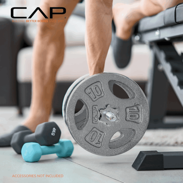 Standard 1-Inch Grip Weight Plates - Image 5