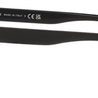 VE1285 56Mm Non-Polarized Glasses for Men - Black Rectangle Metal Frame with Black Temples, Lightweight & Comfortable Eyeglasses for Prolonged Use, Eshades Eyewear Kit Included - Image 3
