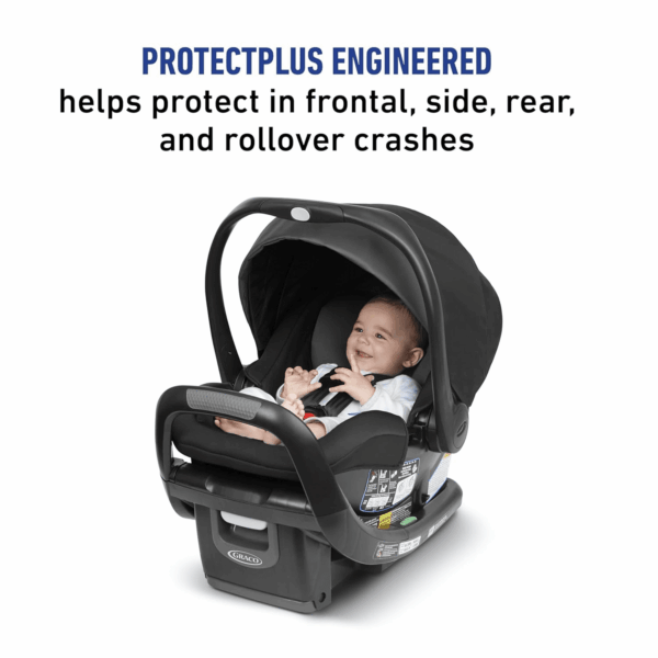 Snugfit 35 LX Infant Car Seat | Baby Car Seat with anti Rebound Bar, Pierce - Image 4