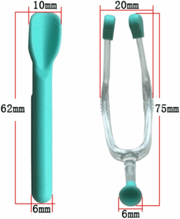 Soft Contact Lenses Remover and Insertion Tool, Contact Tweezers and Soft Silicone Scoop for Girls with Long Nails, Gift for Contact Lens New User (Green) - Image 5