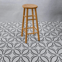 2 Pcs 12" X 12" Tile Stencil Painting Stencil for Walls and Floors - Reusable - Stencils for Painting - Stencil for Home Decor (Design-6) - Image 7