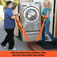 2-Person Lifting and Moving Straps - Lift, Move and Carry Furniture, Appliances, Mattresses or Any Item up to 800 Lbs. Safely and Easily like a Pro, Firehouse Red Special Edition - Image 6