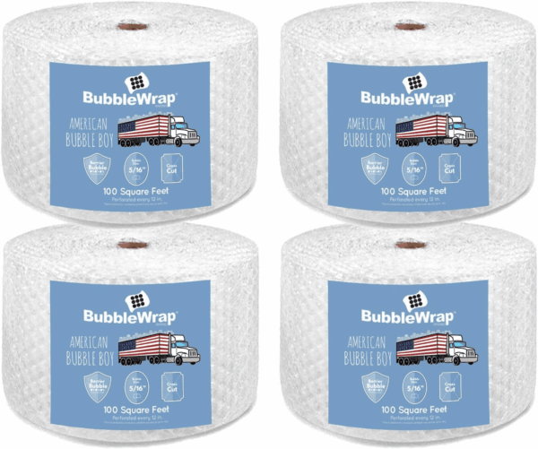 Medium Bubble Wrap - 360 Square Feet