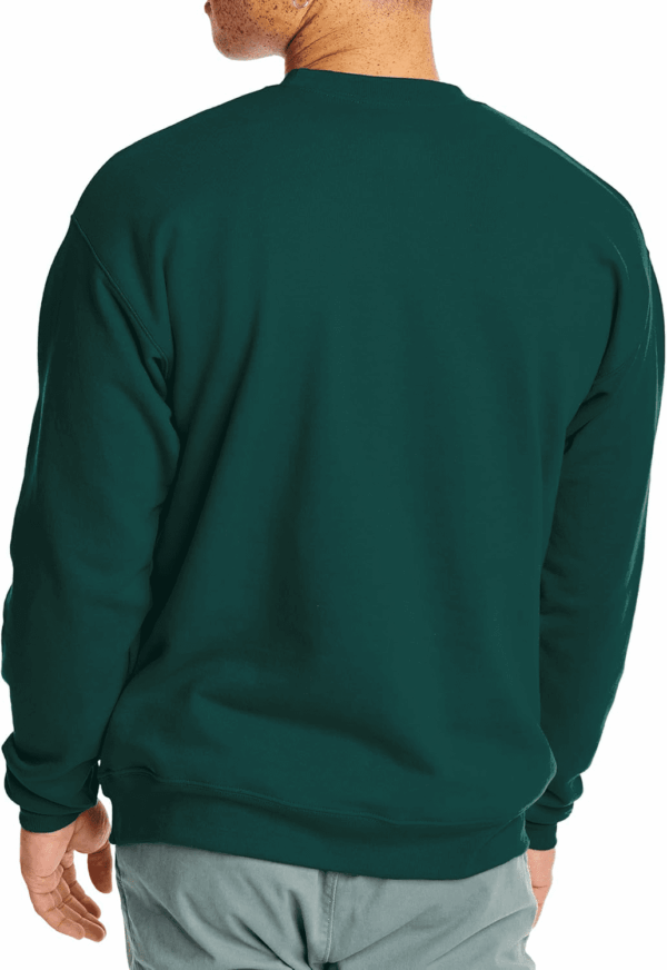 Men'S Ecosmart Fleece, Pullover Crewneck Sweatshirt, 1 or 2 Pack - Image 2