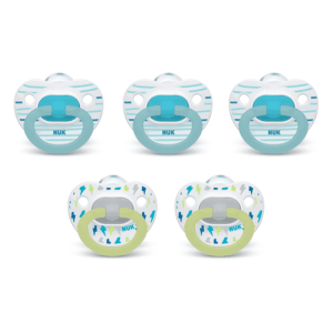 Orthodontic Pacifiers, 6-18 Months, 5-Pack