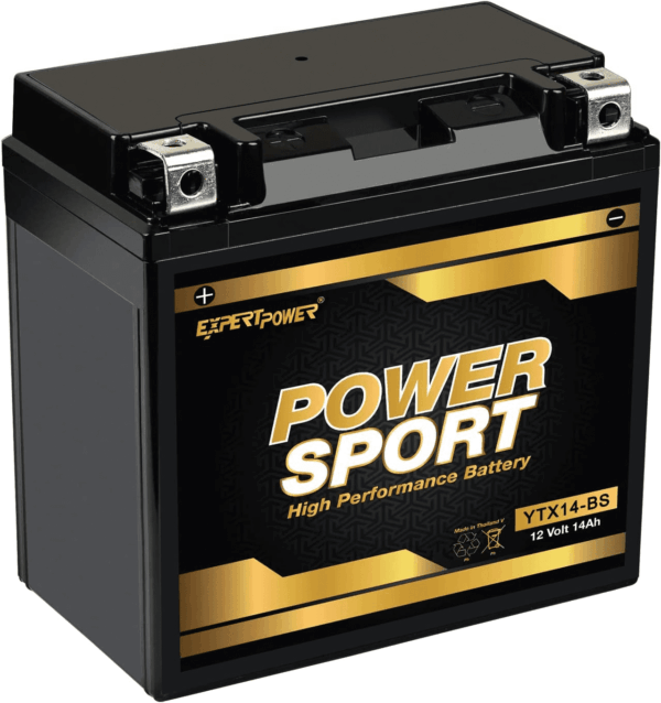 ETX14-BS 12V14Ah YTX14-BS Replacement (12V 14Ah Sealed) Maintenance Free Battery
