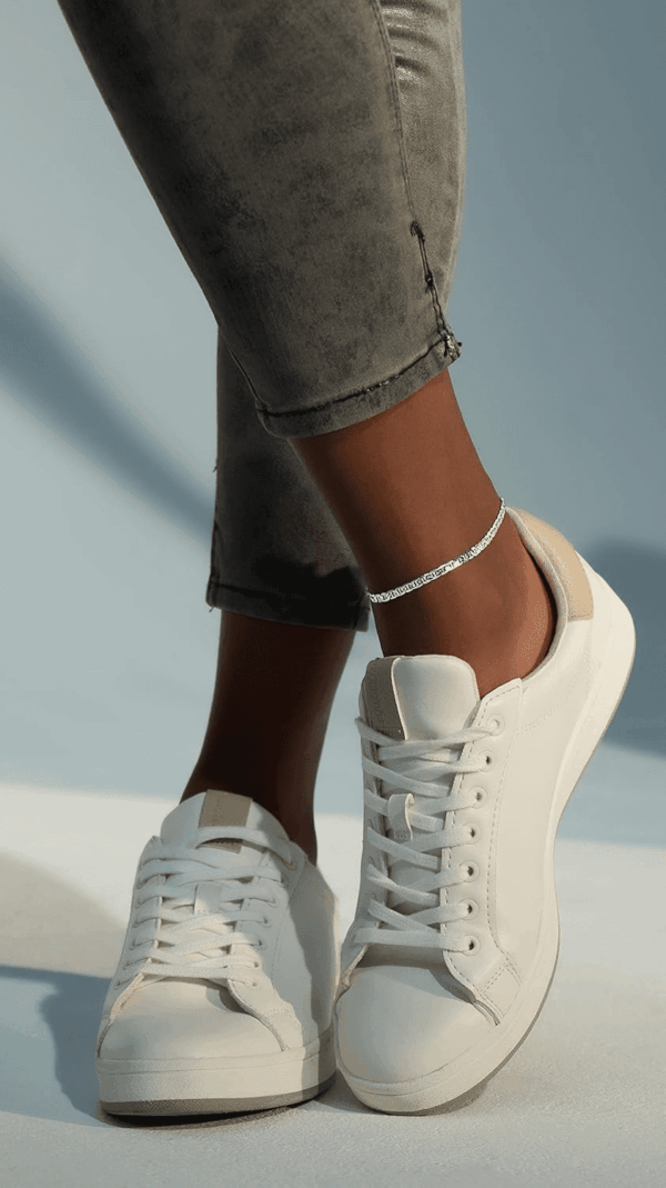 925 Sterling Silver Italian 3Mm, 4Mm Solid Diamond-Cut Mariner Link Chain Anklet Ankle Bracelet for Women, Made in Italy - Image 4