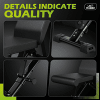 Weight Bench, Adjustable Strength Training Bench for Full Body Workout with Fast Folding-New Version - Image 8