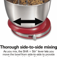 Classic Stand and Hand Mixer, 4 Quarts, 6 Speeds with Quickburst, Bowl Rest, 290 Watts Peak Power, Red (64654) - Image 5