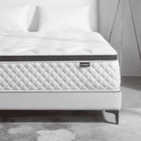 Twin Mattress,10 Inch Twin Size Mattress in a Box,Gel Memory Foam and Innerspring Hybrid Mattress with Individual Pocket Spring for Motion Isolation,Pressure Relief,Medium Firm Feel