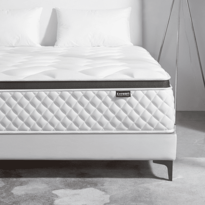 Twin Mattress,10 Inch Twin Size Mattress in a Box,Gel Memory Foam and Innerspring Hybrid Mattress with Individual Pocket Spring for Motion Isolation,Pressure Relief,Medium Firm Feel