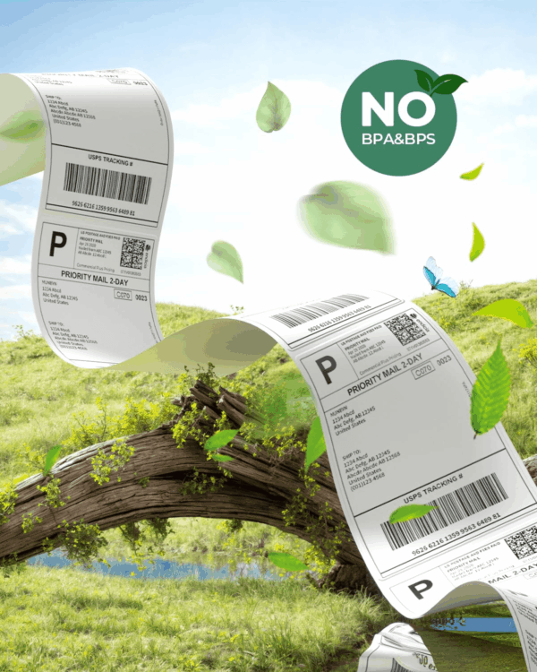 Thermal Direct Shipping Labels, 4X6 Labels for Thermal Printer, 500 Sheets/1 Rolls, Commercial Grade - Image 7