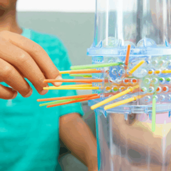 Kerplunk Kids Game, Easy-To-Learn Family Game for 2 to 4 Players, Don'T Let the Marbles Fall - Image 5