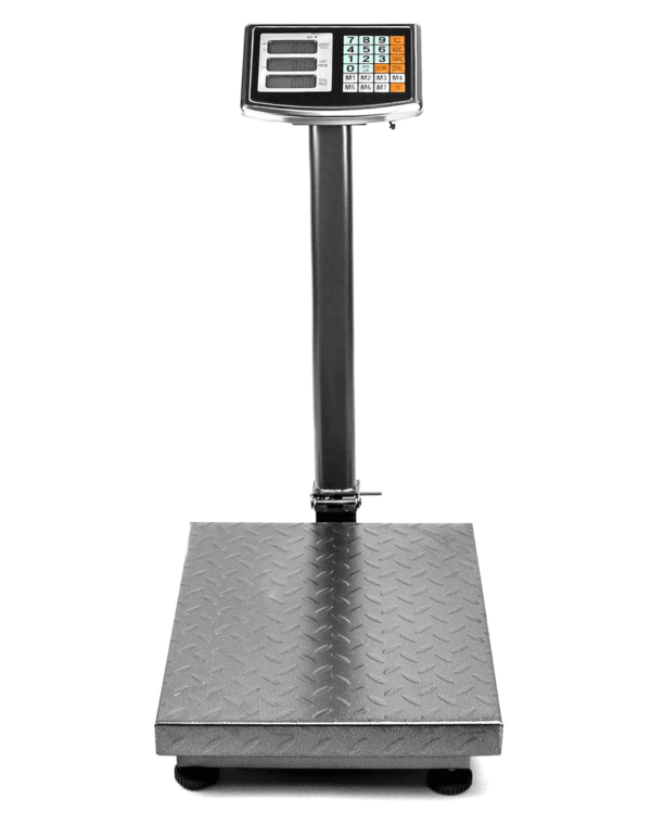 Foldable 600LB Weight Computing Postal Scale, Floor Platform Digital Scale, Accurate Warehouse Large Shipping Mailing LB/KG Calculator - Image 7