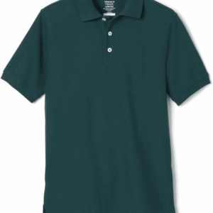 Boys Short Sleeve Pique Polo Uniform Shirt (Standard & Husky)