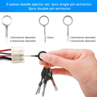 Terminal Pin Removal Tool Kit 82 Pcs Depinning Electrical Connector Pin Extractor Tool Set Wire Terminal Release for Automotive Car Household Devices - Image 4
