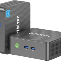 Mini PC Intel N150 (Turbo 3.6Ghz) 16GB DDR4 1TB Pcie M.2 Nvme SSD, Desktop Computer 4K Dual HDMI Display/4X Usb3.2/Wifi 6/BT5.2/RJ45 Ethernet Nucbox G3 Plus