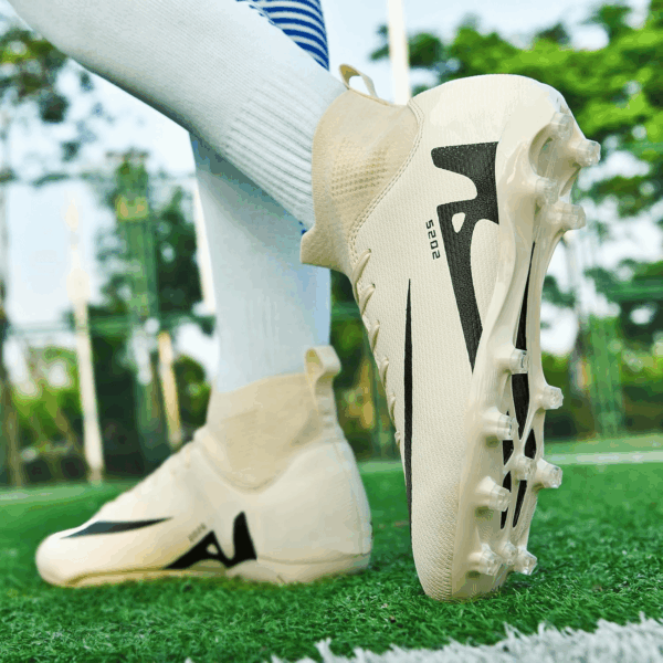 Soccer Cleats for Mens Womens Indoor Soccer Shoes Unisex Baseball Turf Shoes Youth Rugby Shoes Adult AG FG TF Football Boots Wide Training Sneaker - Image 7