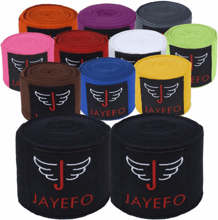Sports Hand Wraps 180 Inches Inner Boxing Gloves Martial Arts Wraps for Men & Women Boxing MMA Kickboxing Muay Thai - Pair