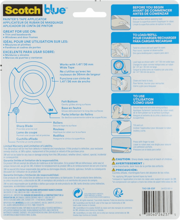 Painter'S Tape Applicator TA3-SB-ESF, 100% PEFC, SGSCH-PEFC-COC-110078 - Image 4