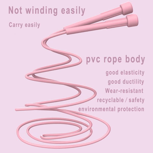 3 Pack Lightweight Adjustable Kids Jump Rope Home Fitness, Tangle Free Skipping Rope, Speed Jumping Rope for Kids, Women Men Jumping Rope for Workout - Image 2