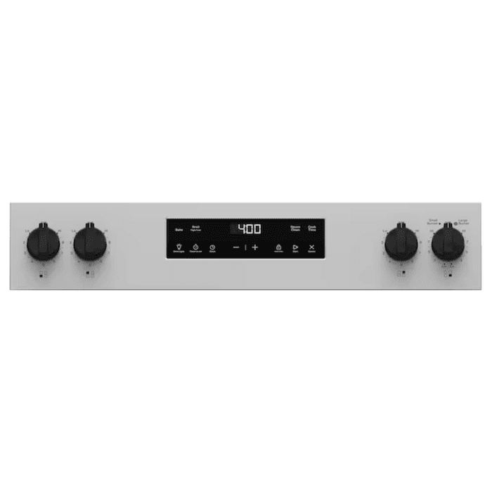 30-In Glass Top 4 Burners 5.3-Cu Ft Freestanding Electric Ran ( Stainless Steel ) - Image 12