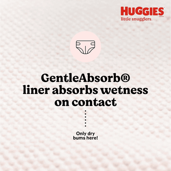 Little Snugglers Baby Diapers, Size Newborn (Up to 10 Lbs), 31 Ct, Newborn Diapers (Pack of 2) - Image 4