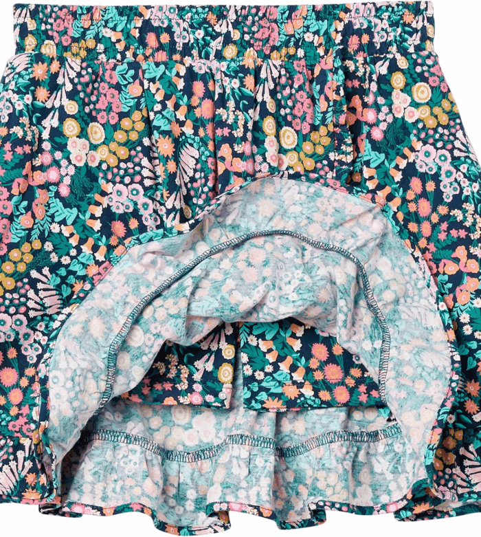 Girls and Toddlers' Knit Skorts, Pack of 3 - Image 3