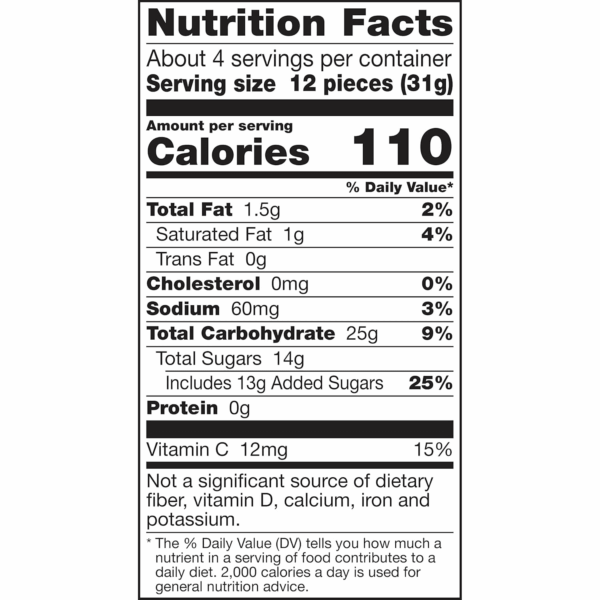 Fruit Flavored Snacks, Super Sour Berry Flavor, 8 Pouches, 34 Oz - Image 2