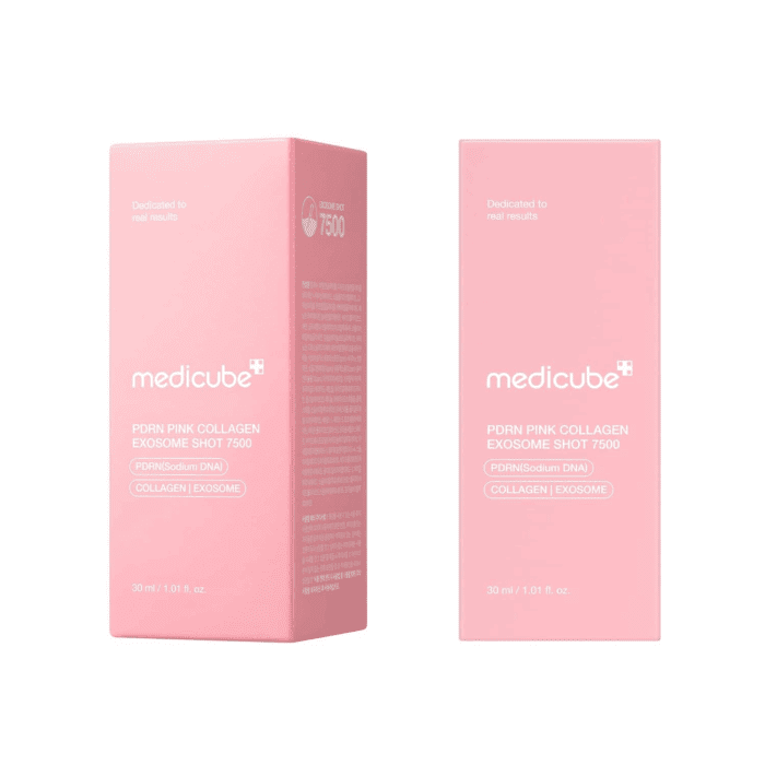 PDRN Pink Collagen Exosome Shot Serum 7,500 PPM | Liquid Skin Booster | Exosome, Salmon DNA PDRN, Spicules | Uneven Skin Tone, Pore Care, Skin Texture | Korean Skin Care 1.01 Fl.Oz - Image 7