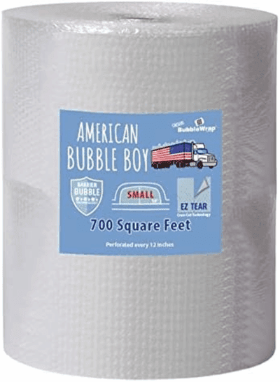 Small Bubble Wrap,  (24" Wide, 700 Square Feet)