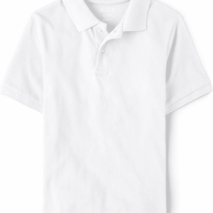 Boys' Uniform Short Sleeve Pique Polo